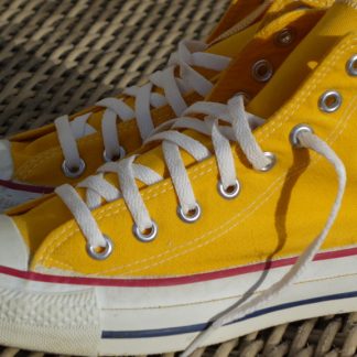 vintage yellow converse